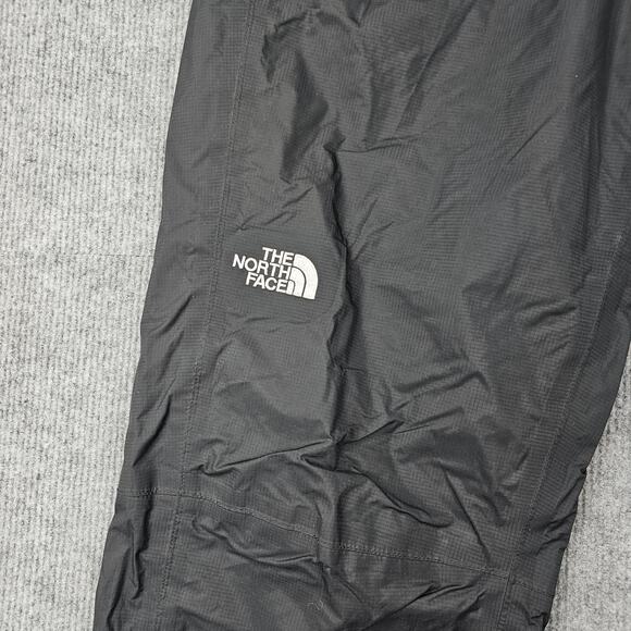 The North Face Pants Womens Large Black HyVent DT Waterproof Rain Hiking Utility - Picture 2 of 10